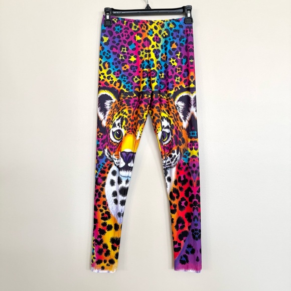 RARE Lisa Frank x Rage On Rainbow Leopard Leggings